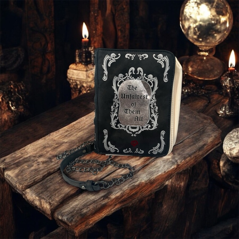 Disney Villians Snow White Evil Queen Spell Book Crossbody Purse